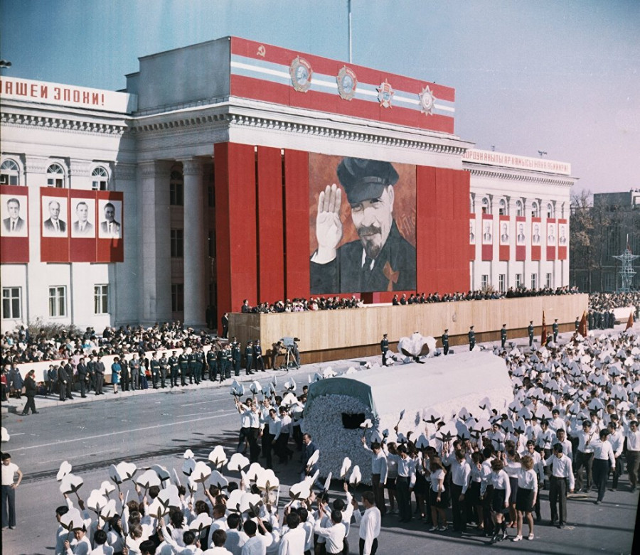 Советские вывески во Фрунзе