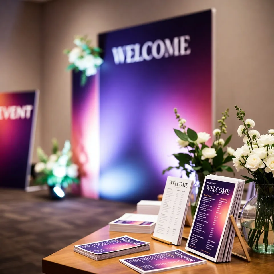 Полиграфия для мероприятий