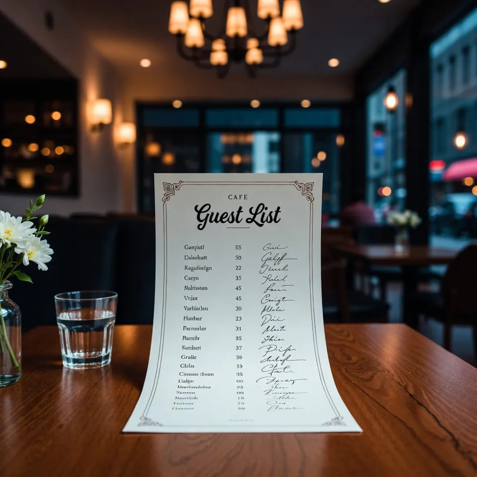 Рассадочные карточки и подарки гостям