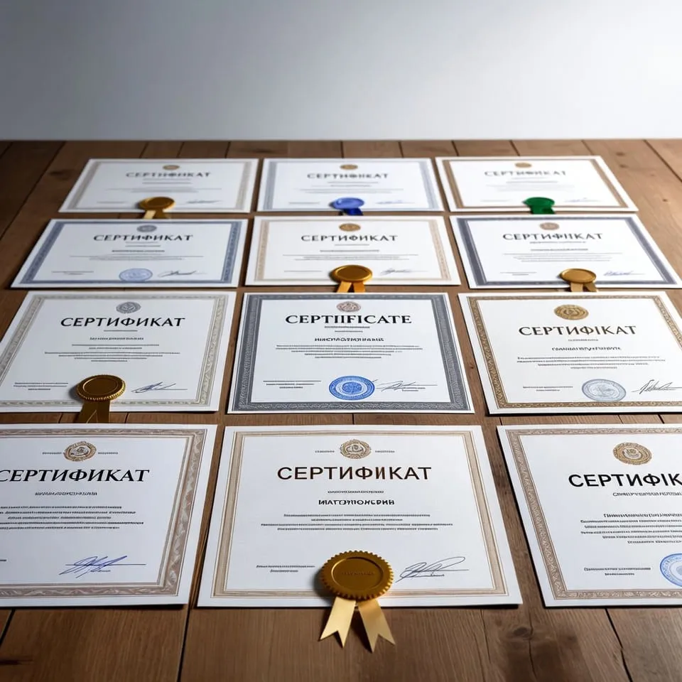 Дипломы и сертификаты для мероприятий