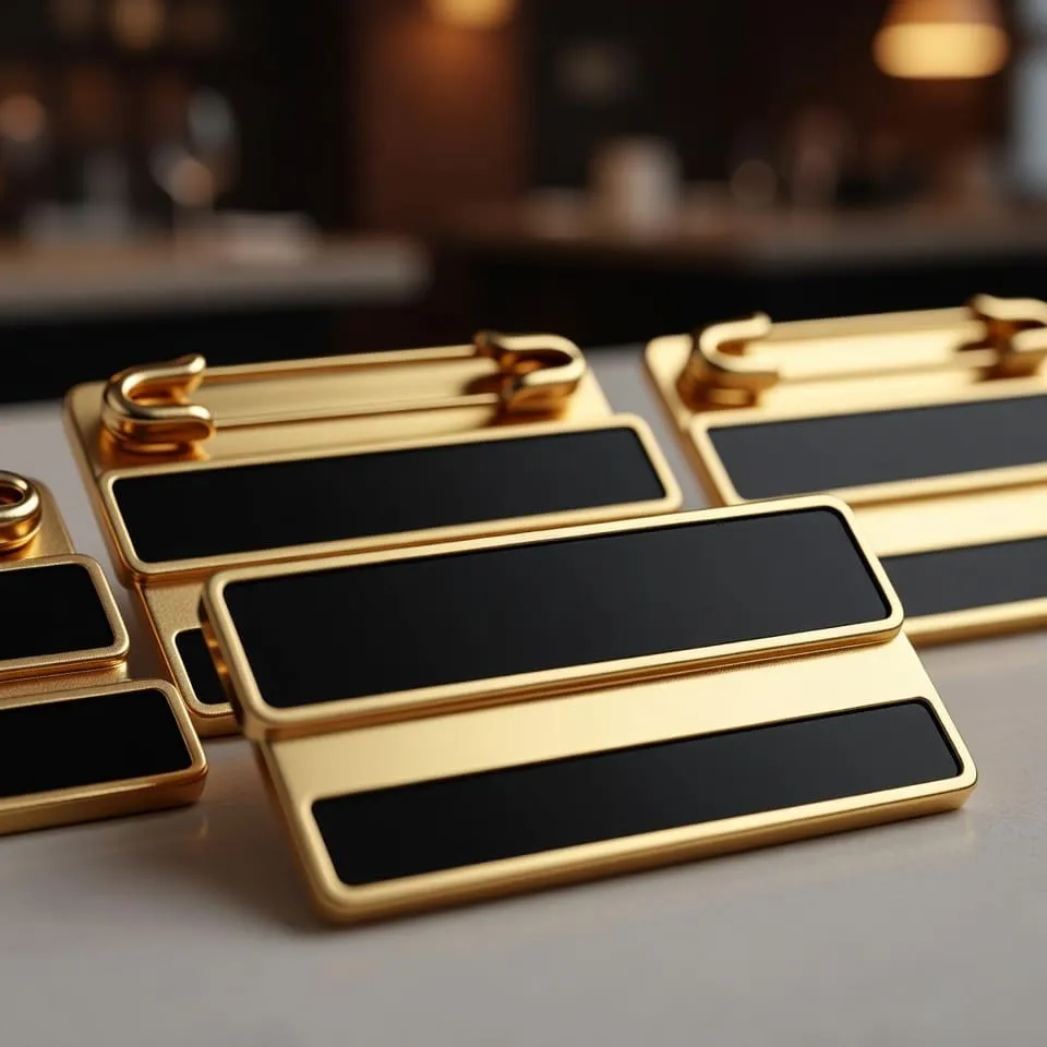 Бейджи для персонала: изготовление и брендирование