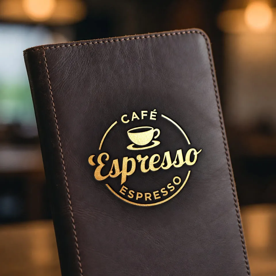 Чек-буки и папки для счета: фирменный стиль для HORECA