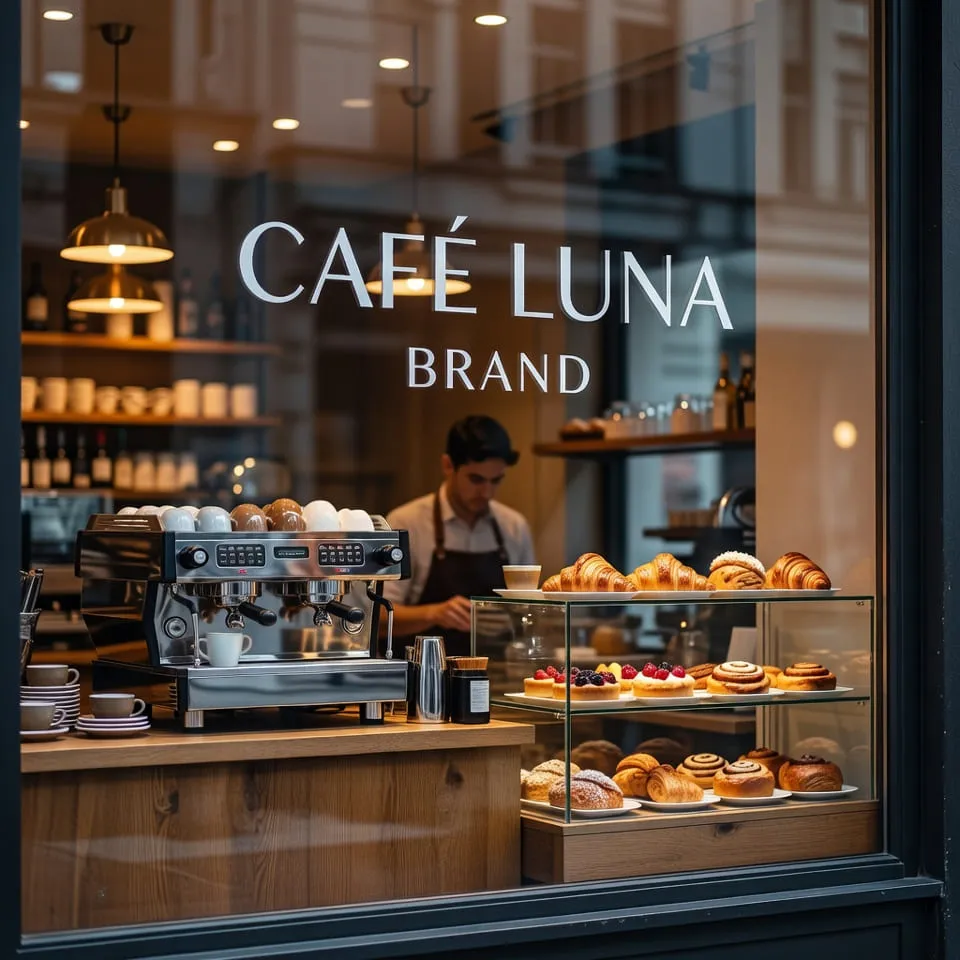 Брендирование витрин для кафе и ресторанов: оформление стекла и входа