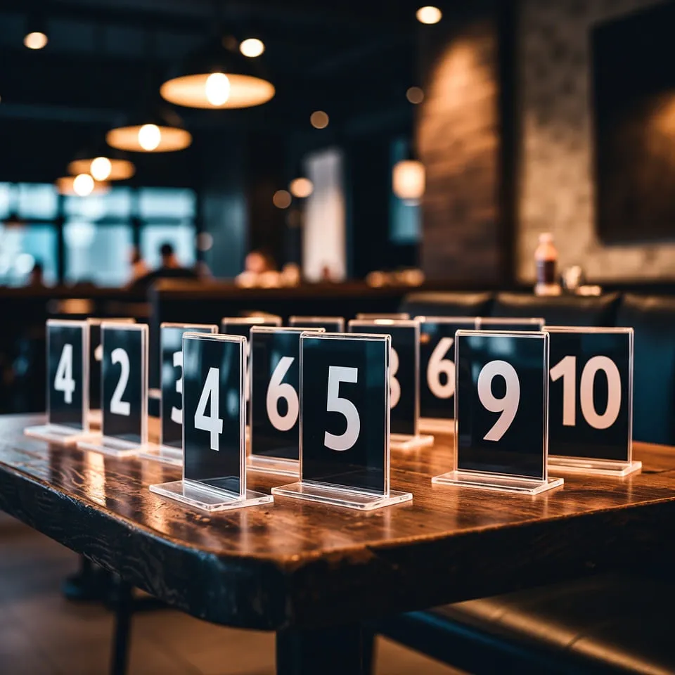 Номерки и бирки