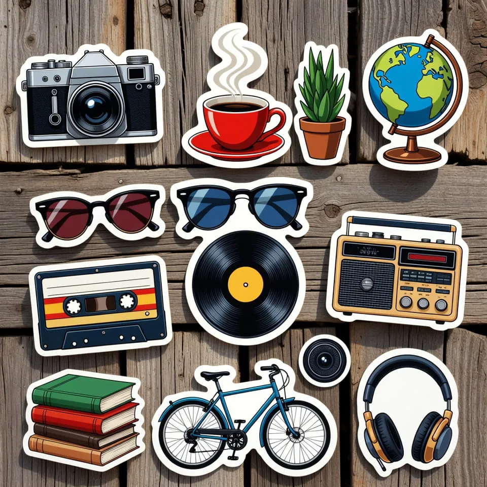 Стикеры и стикер-паки: печать, резка по контуру и ламинация для защиты