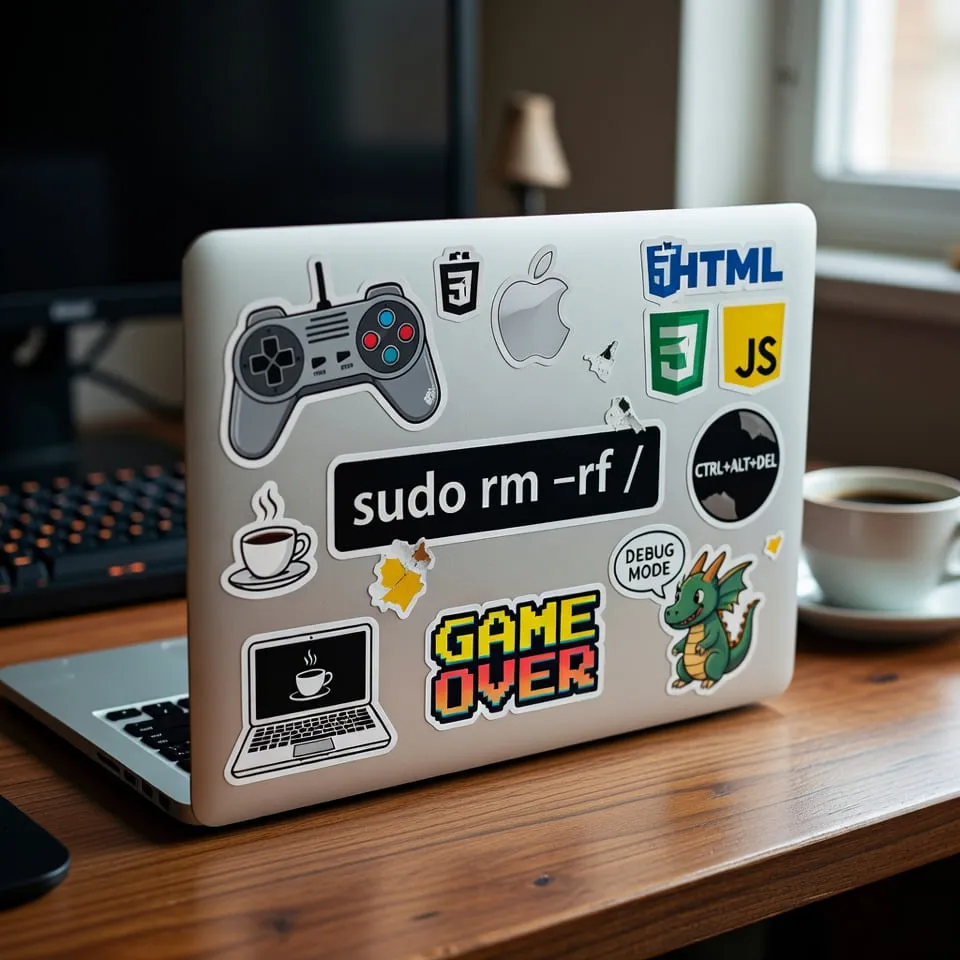 Виниловые наклейки на технику: ноутбуки, оборудование и гаджеты — печать и резка